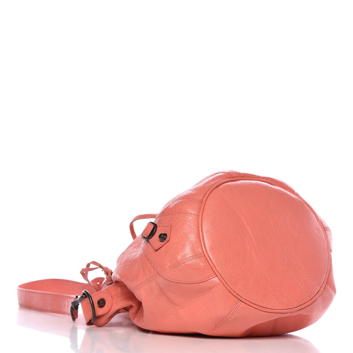 Balenciaga Agneau Classic Hardware Mini Pompon Rose Azalee 5 of 11