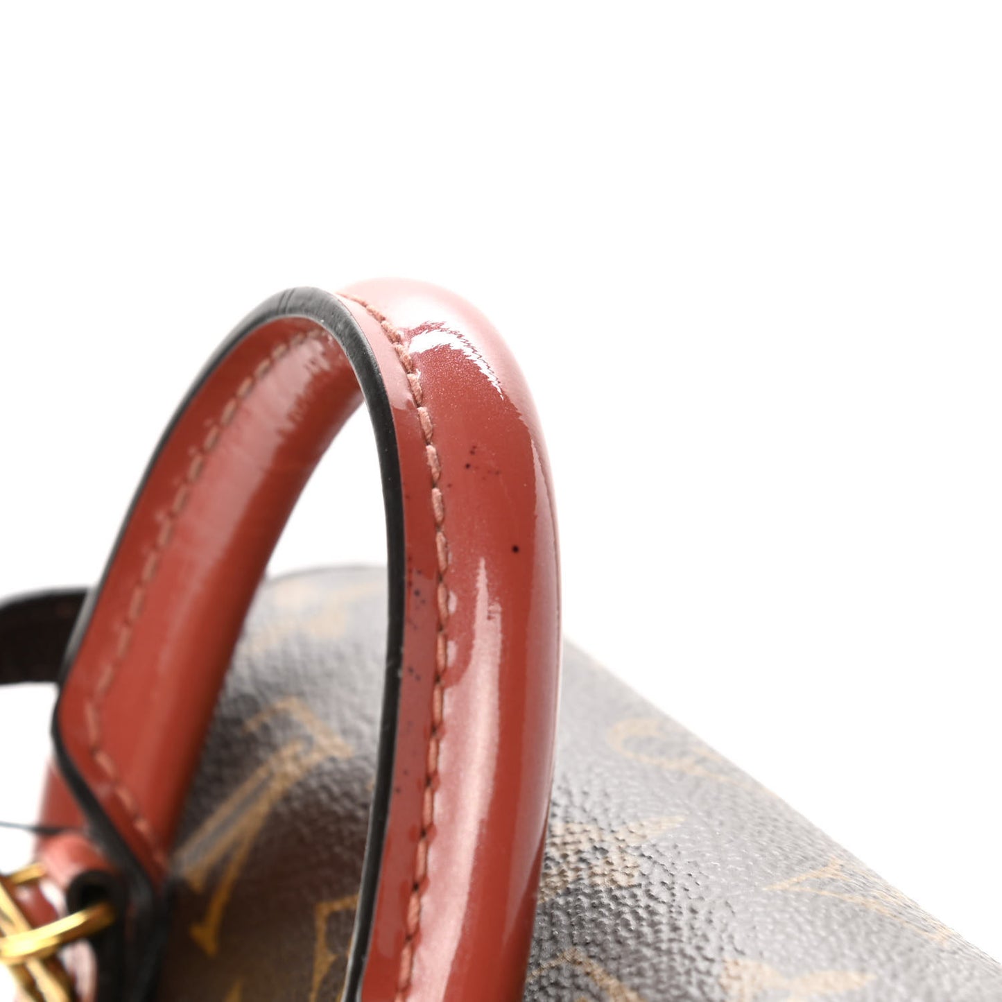 Patent Monogram Hot Springs Backpack Vieux Rose