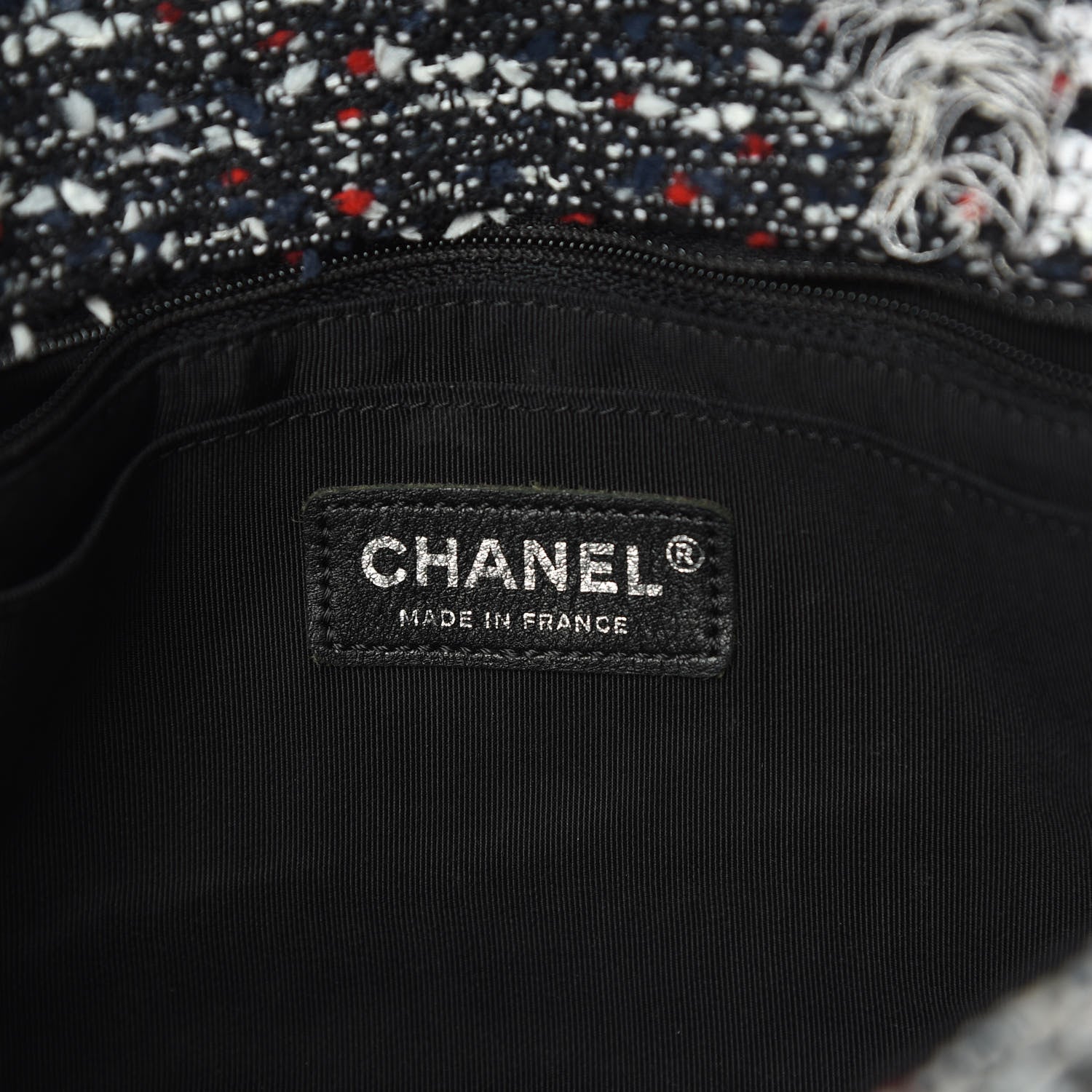 Chanel Tweed Pompom Flap Bag Multicolor 6 of 12