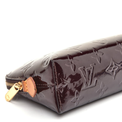 Louis Vuitton Vernis Cosmetic Pouch Amarante 6 of 8