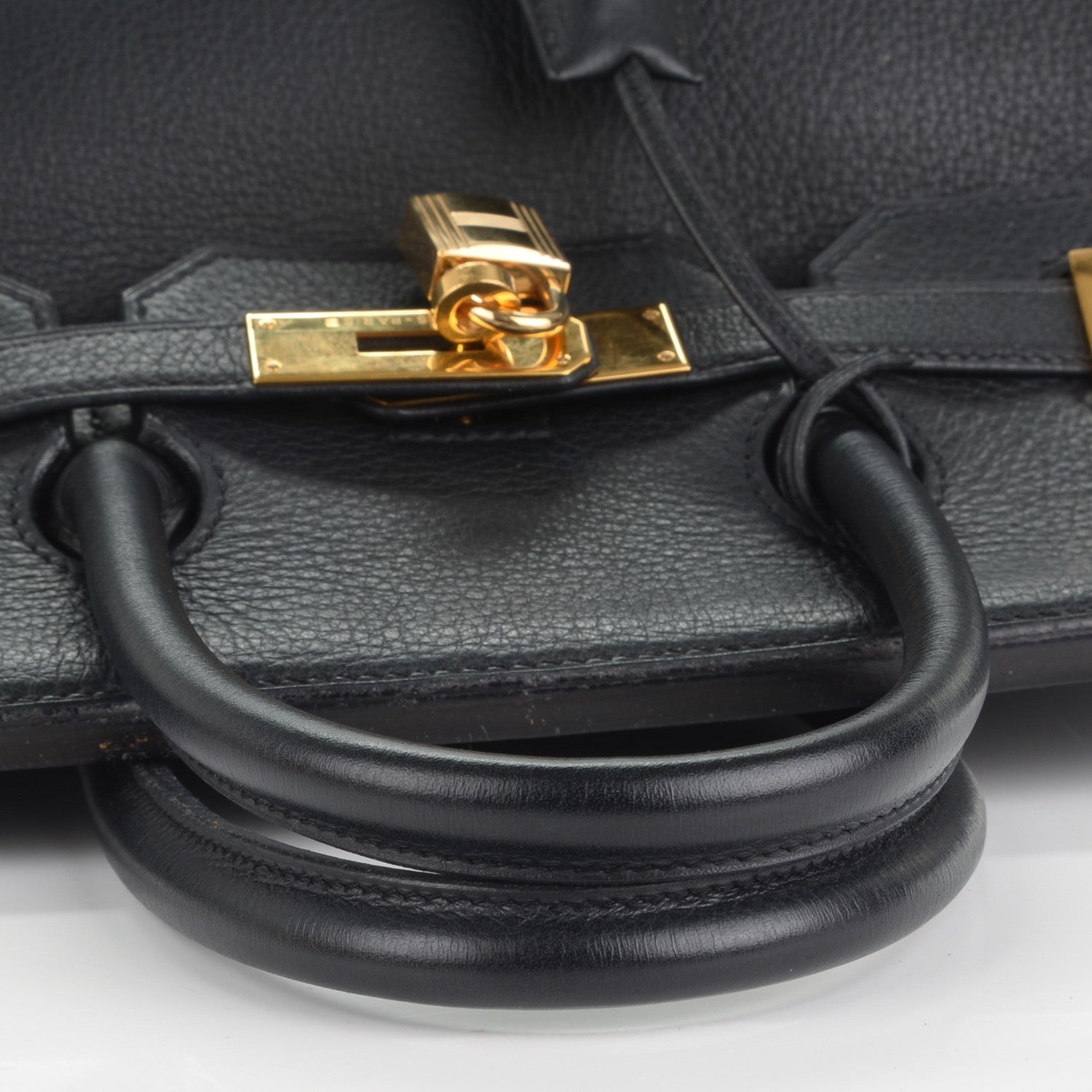 Hermes Taurillon Clemence HAC Birkin 32 Black 16 of 25