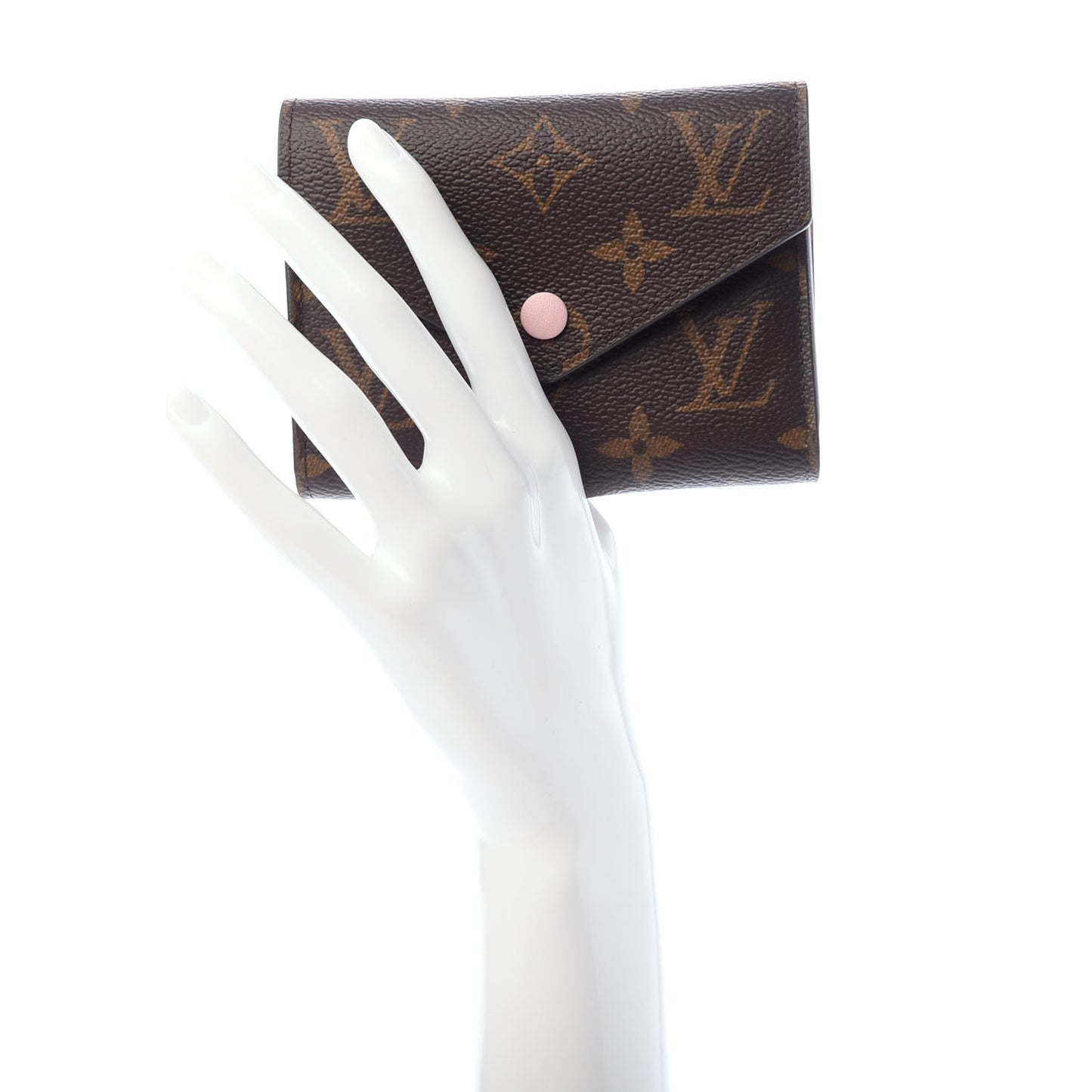 Monogram Victorine Wallet Rose Ballerine