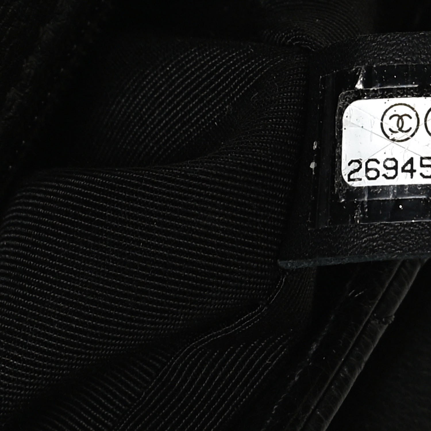 Chanel Grained Calfskin Quilted Messenger Flap Black 7 of 10