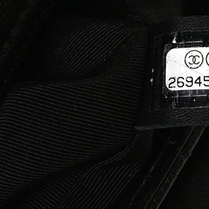 Chanel Grained Calfskin Quilted Messenger Flap Black 7 of 10