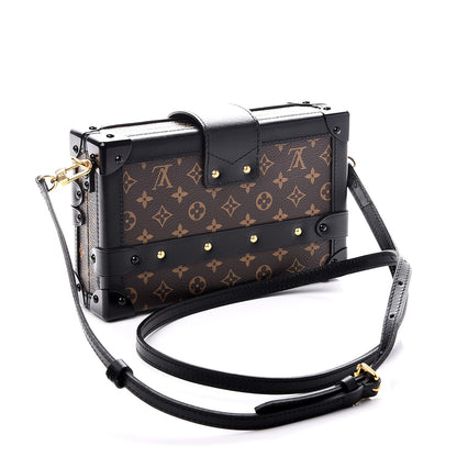 Louis Vuitton Monogram Petite Malle Black 4 of 7