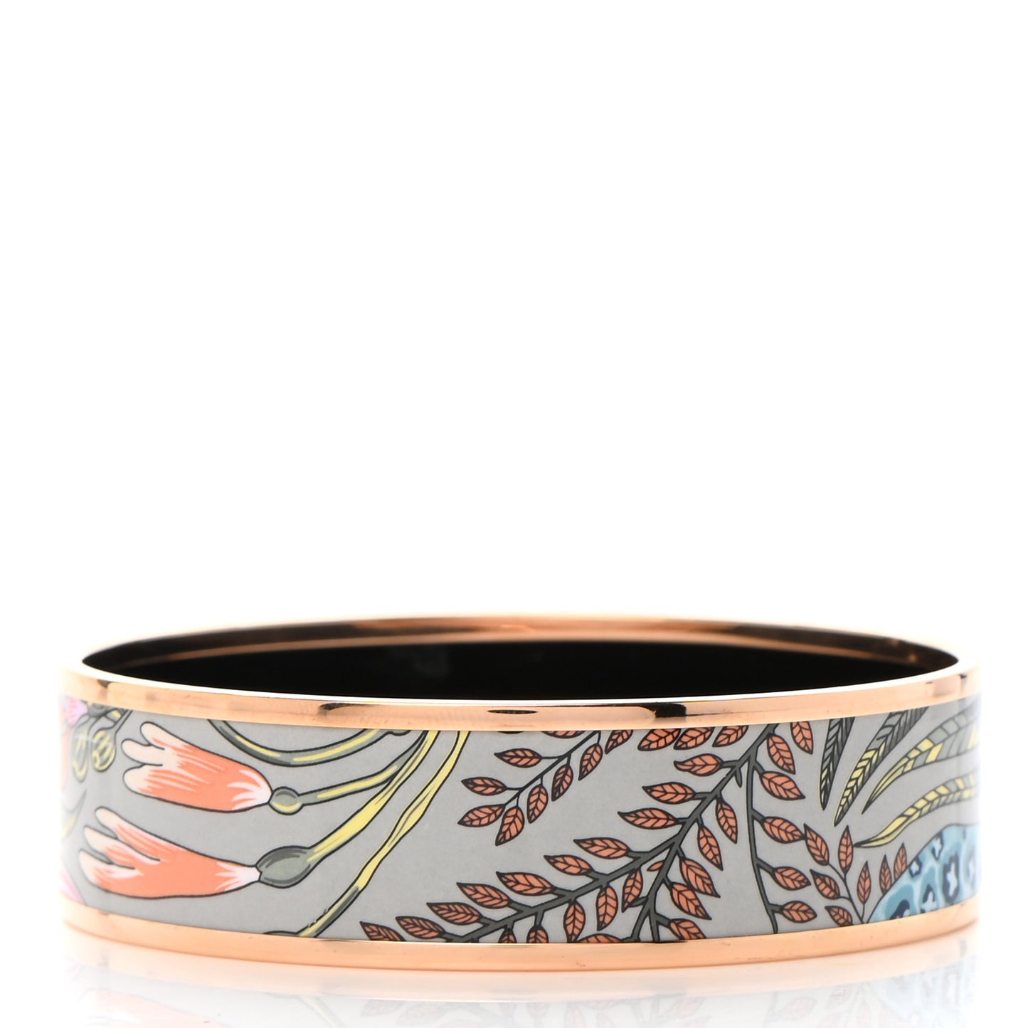 Enamel Printed Wide Le Marche de Savana Bracelet 70 Romantique