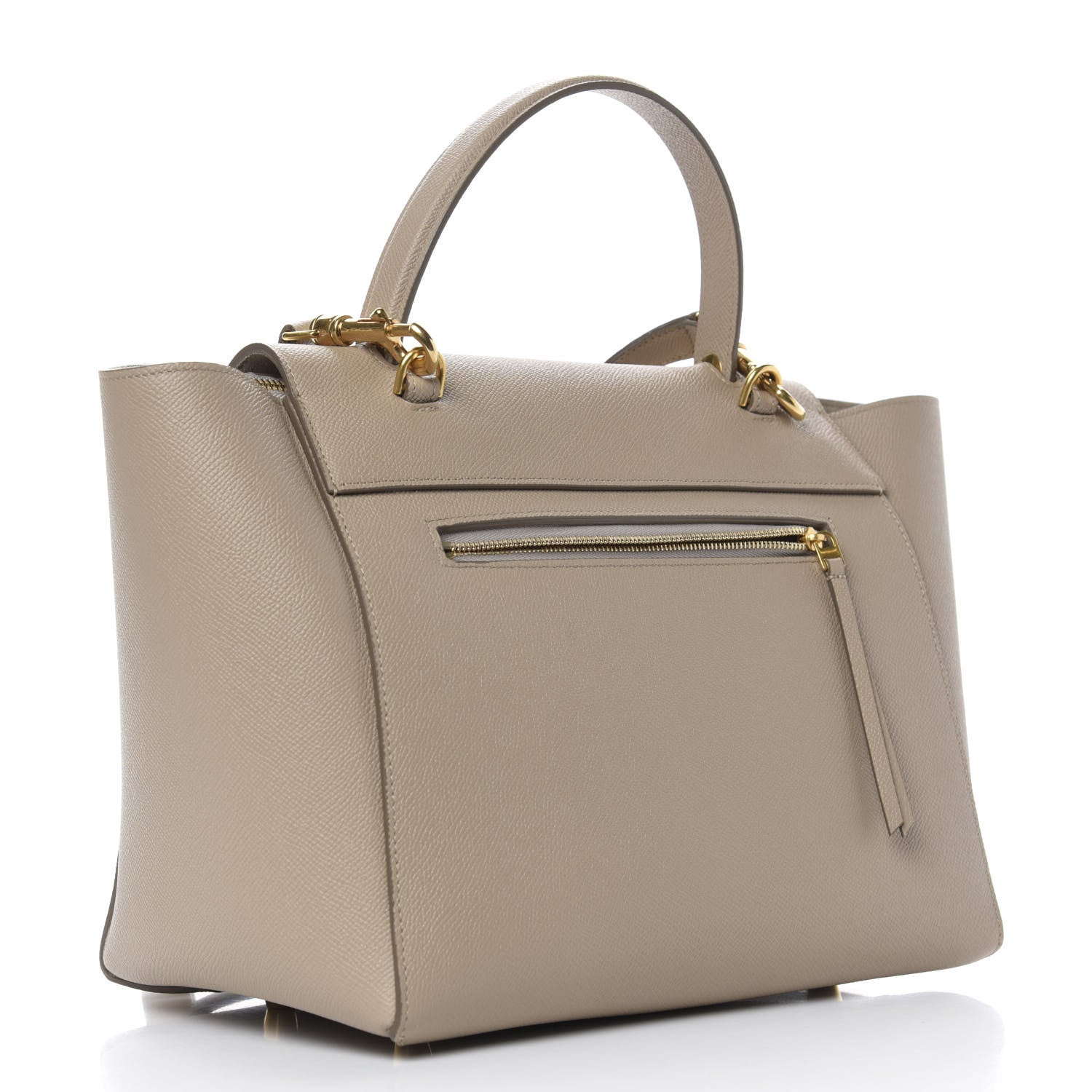 Celine Grained Calfskin Mini Belt Bag Light Taupe 2 of 9