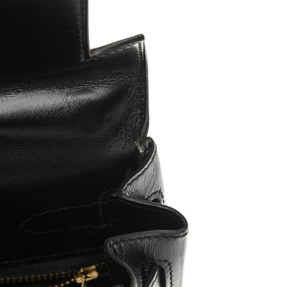 Hermes Box Kelly Retourne 32 Black 13 of 18