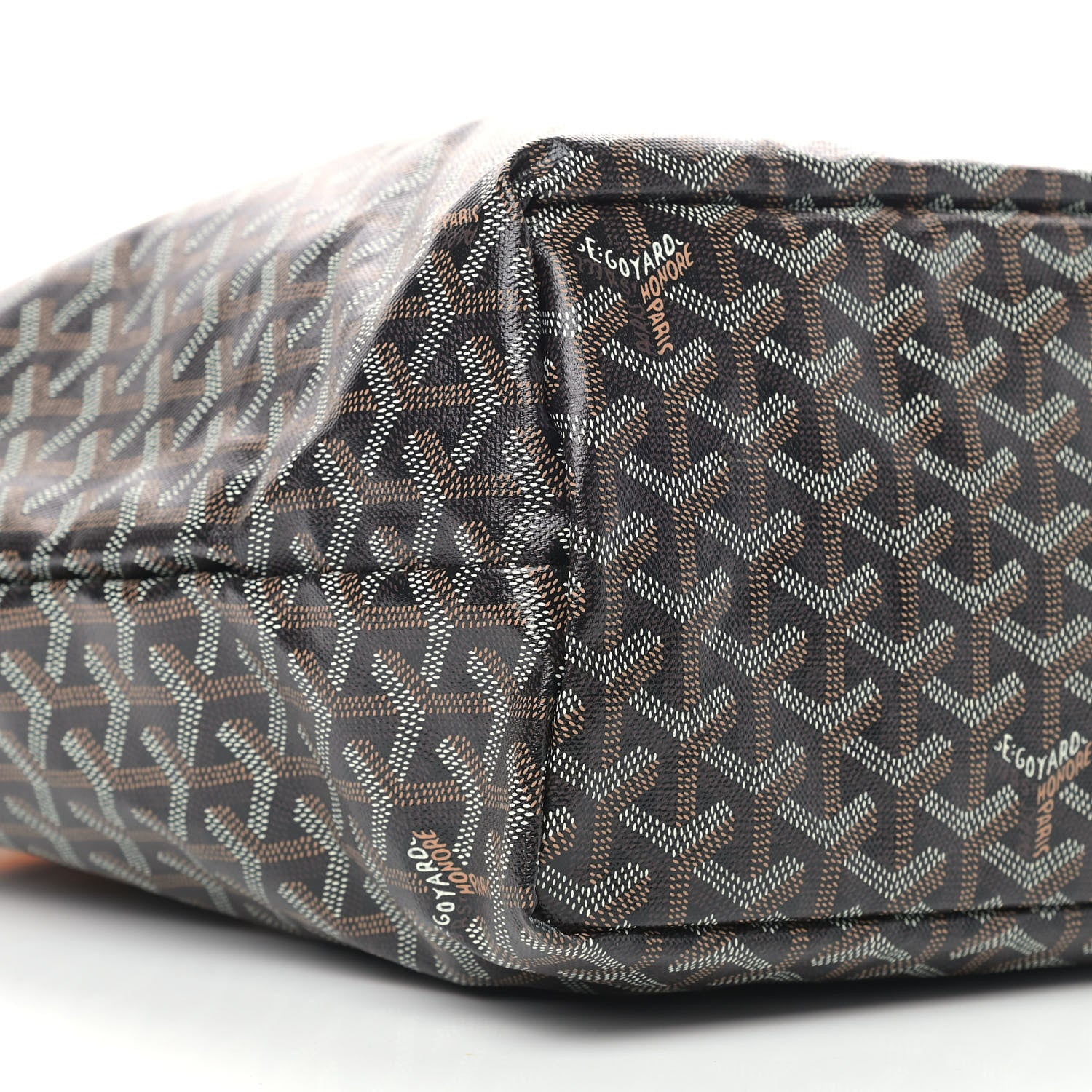Goyard Goyardine Saint Louis PM Black Gold 4 of 5