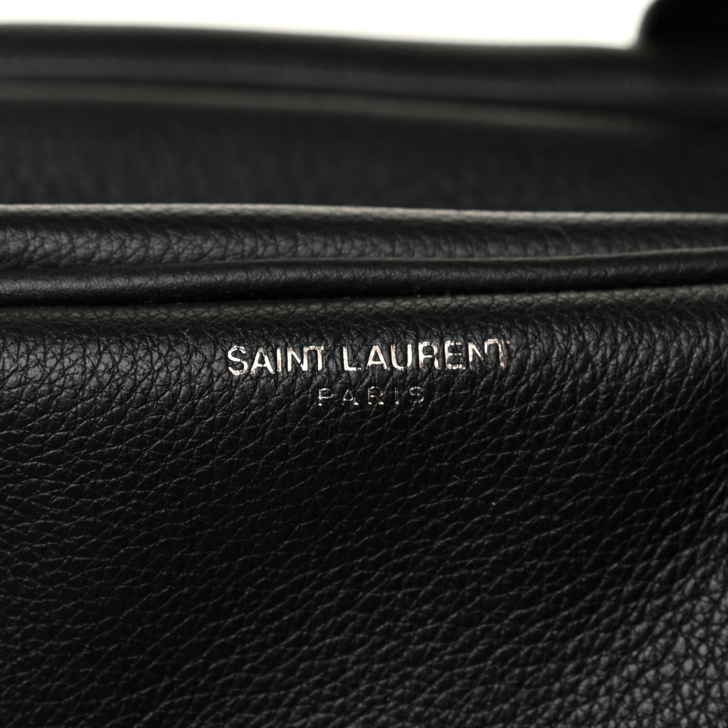 Grained Calfskin Classic Duffle Black