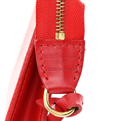 Louis Vuitton Epi Pochette Accessories 24 Castillan Red 6 of 10