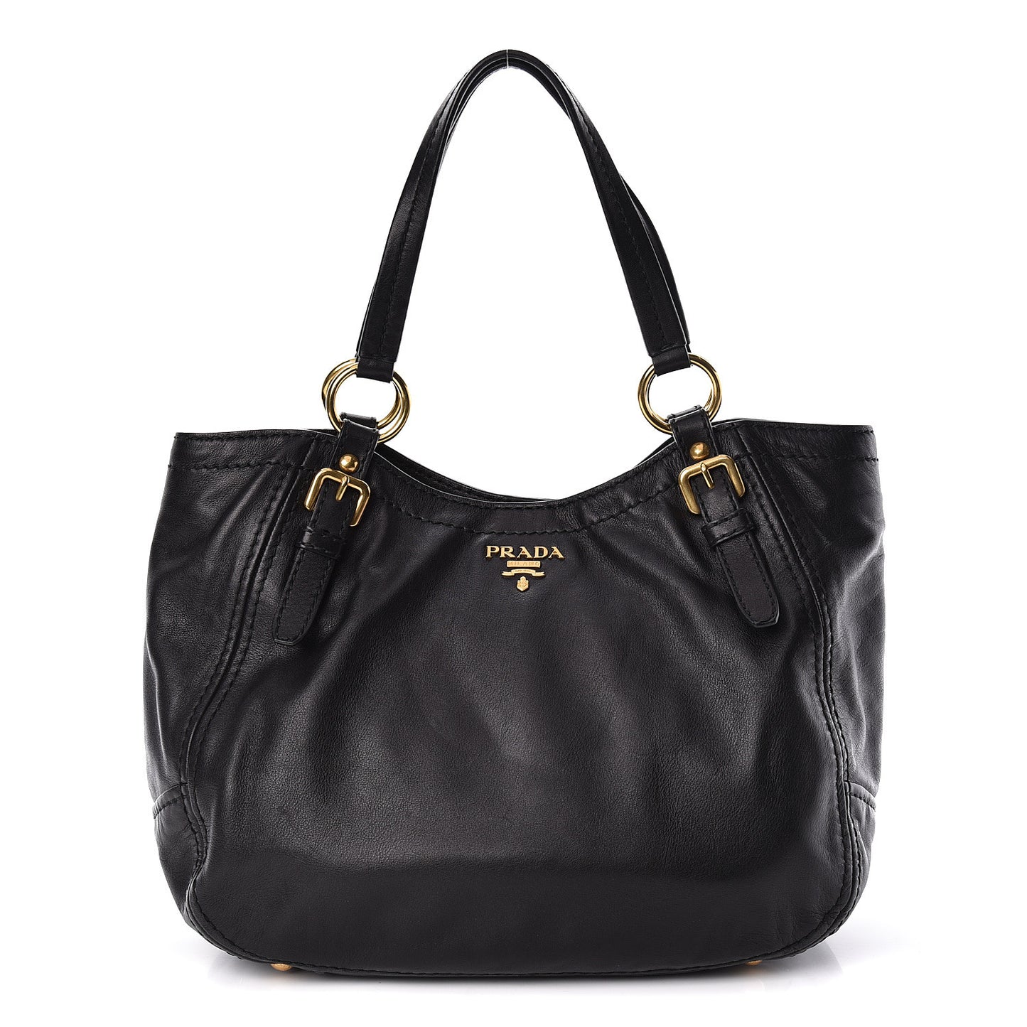 Soft Calf Tote Black