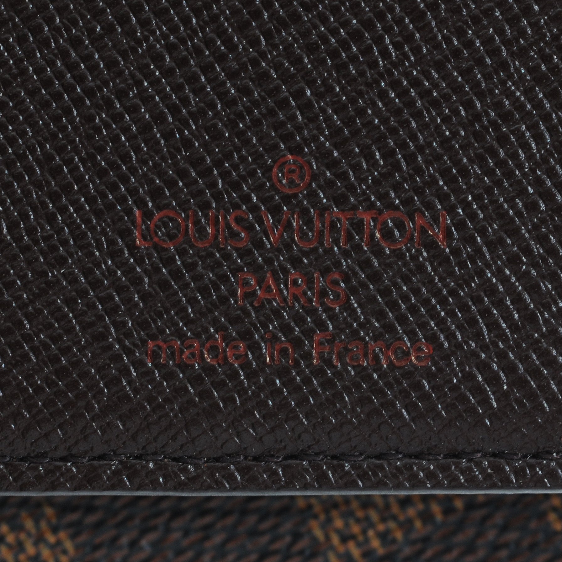 Louis Vuitton Damier Ebene Porte Valeurs Organizer Wallet 5 of 6