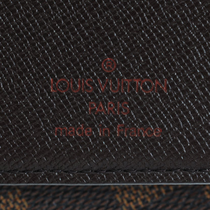 Louis Vuitton Damier Ebene Porte Valeurs Organizer Wallet 5 of 6