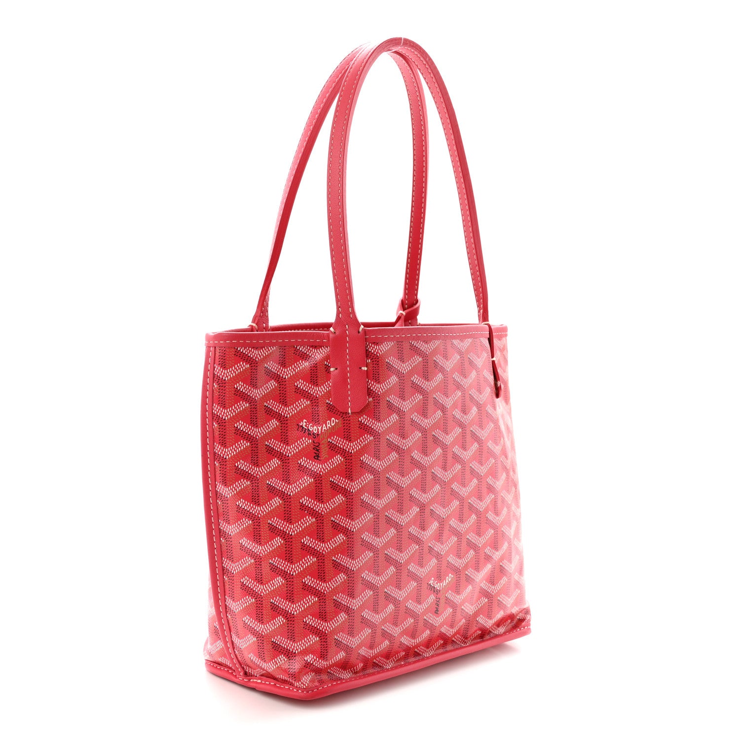 Goyard Goyardine Le Jardin Reversible Mini Anjou Fuchsia 6 of 18