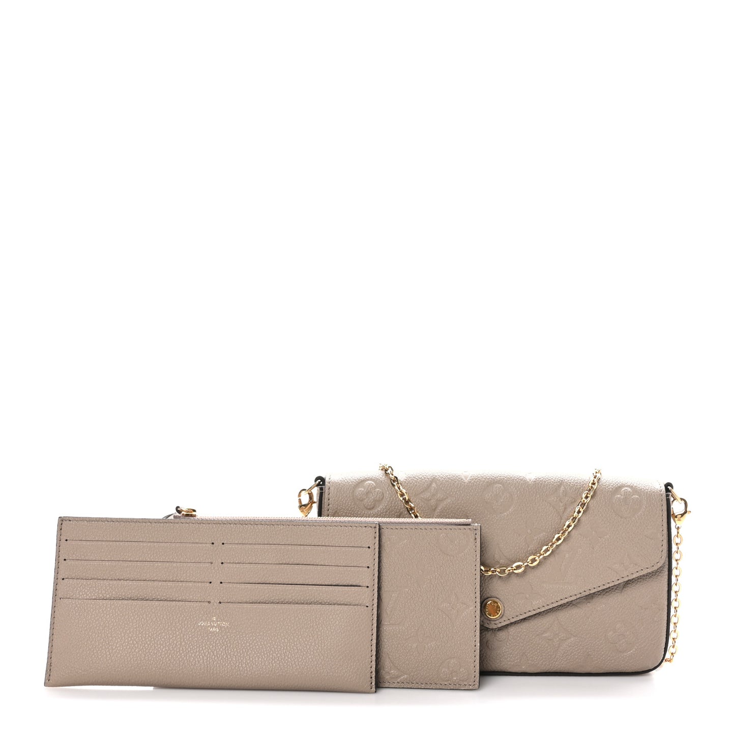 Empreinte Pochette Felicie Chain Wallet Tourterelle