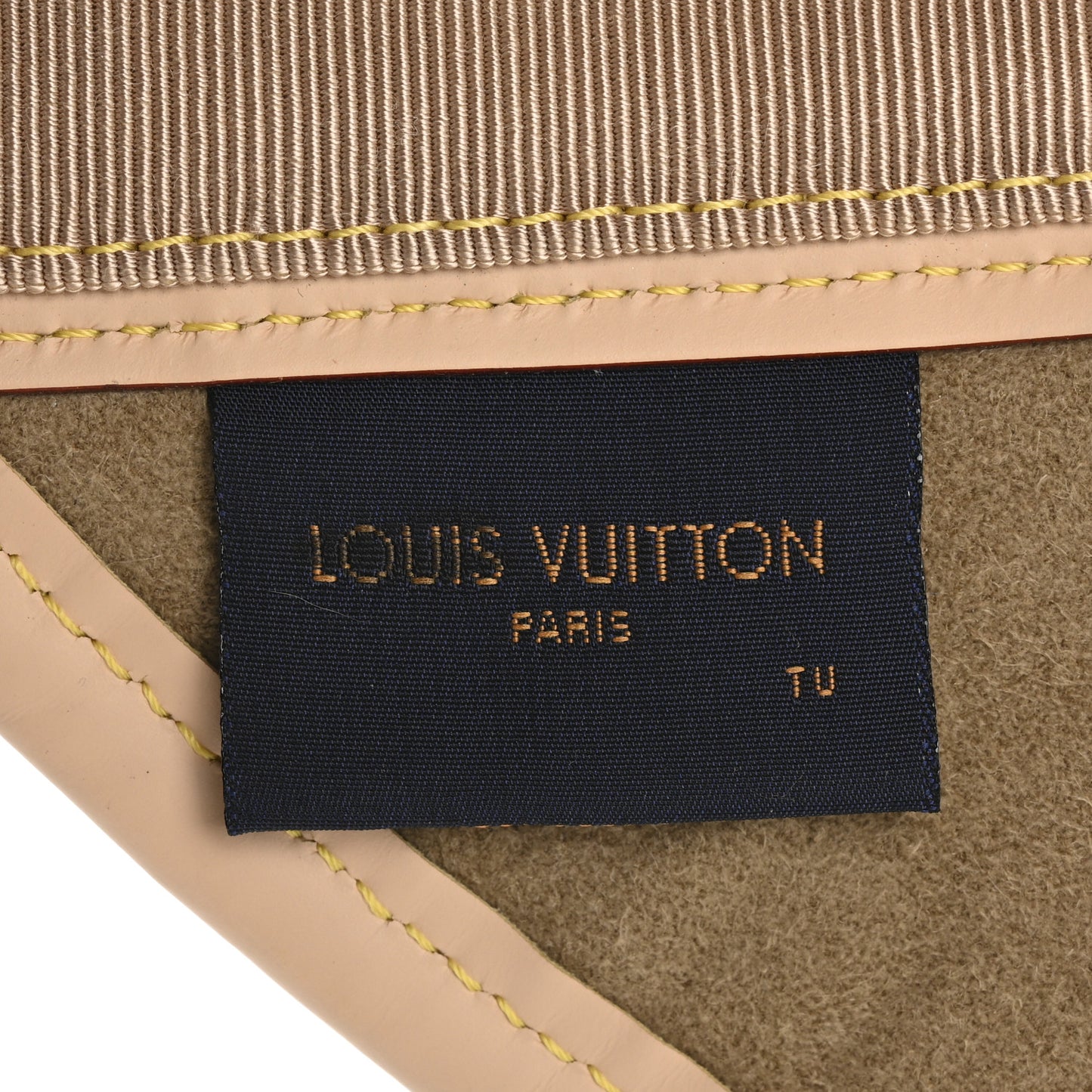 Calfskin Raffia Monogram Strawgram Visor Natural