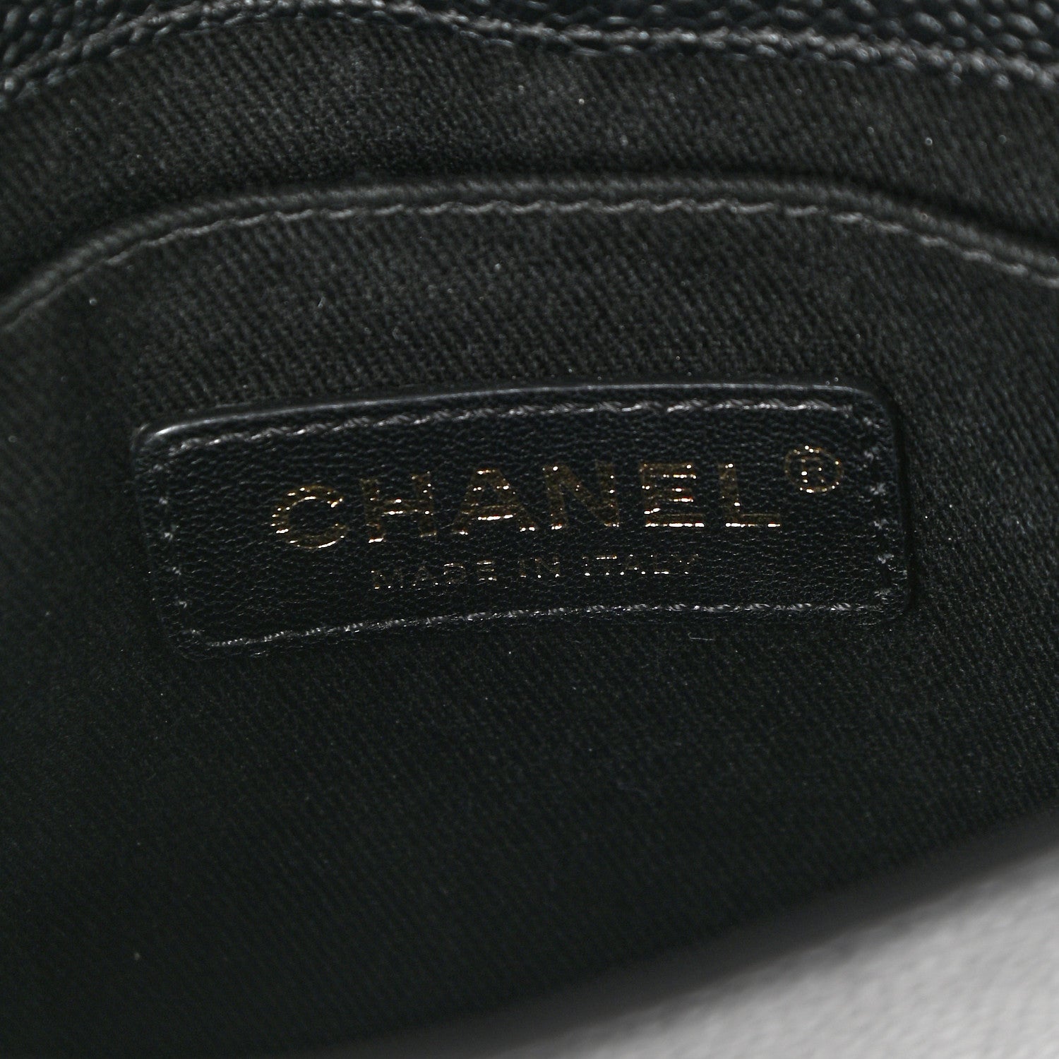Chanel Caviar Mini Chain Flap Bag Black 6 of 10