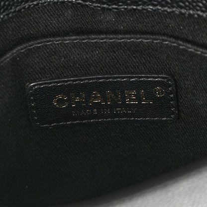 Chanel Caviar Mini Chain Flap Bag Black 6 of 10