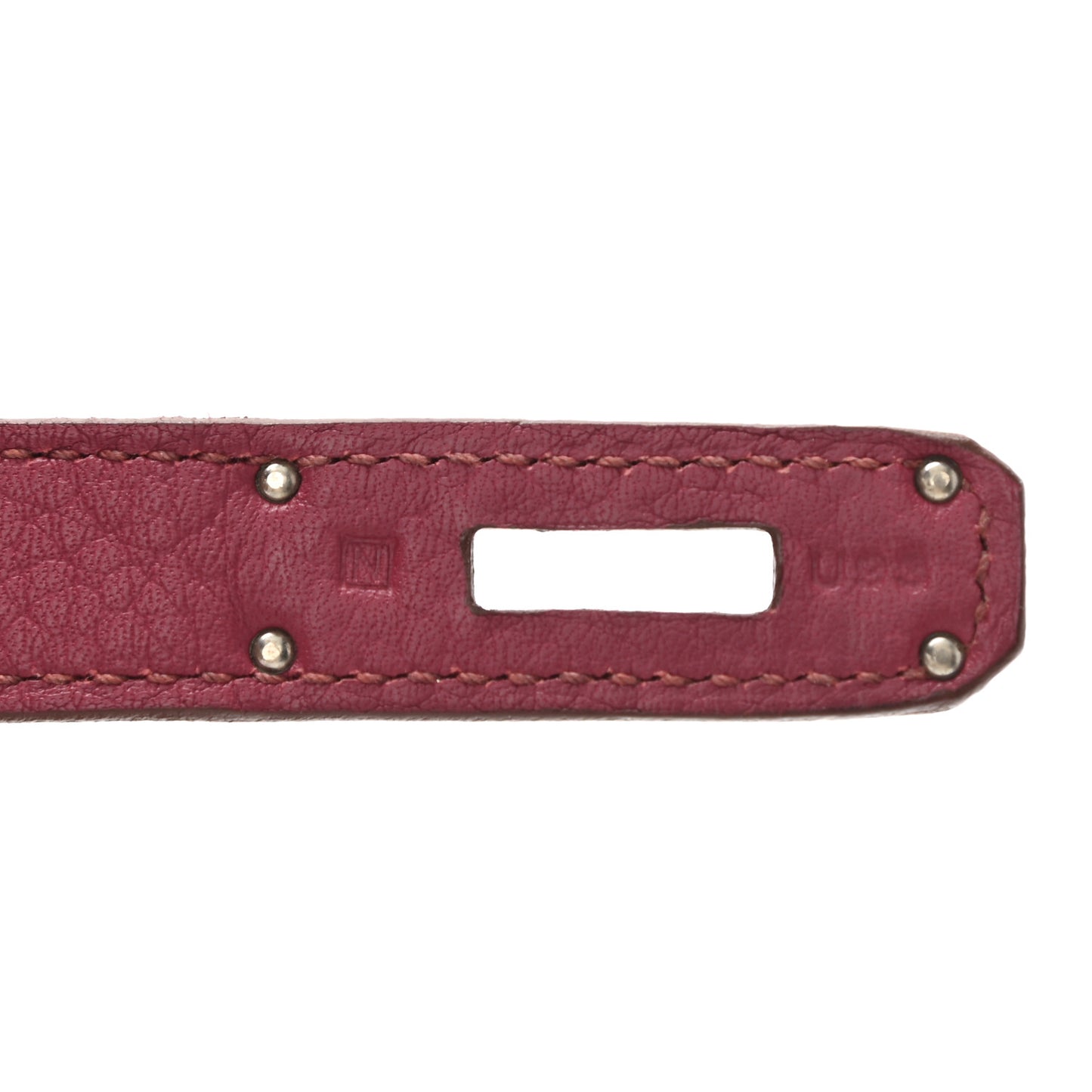 Taurillon Clemence Birkin 30 Rubis