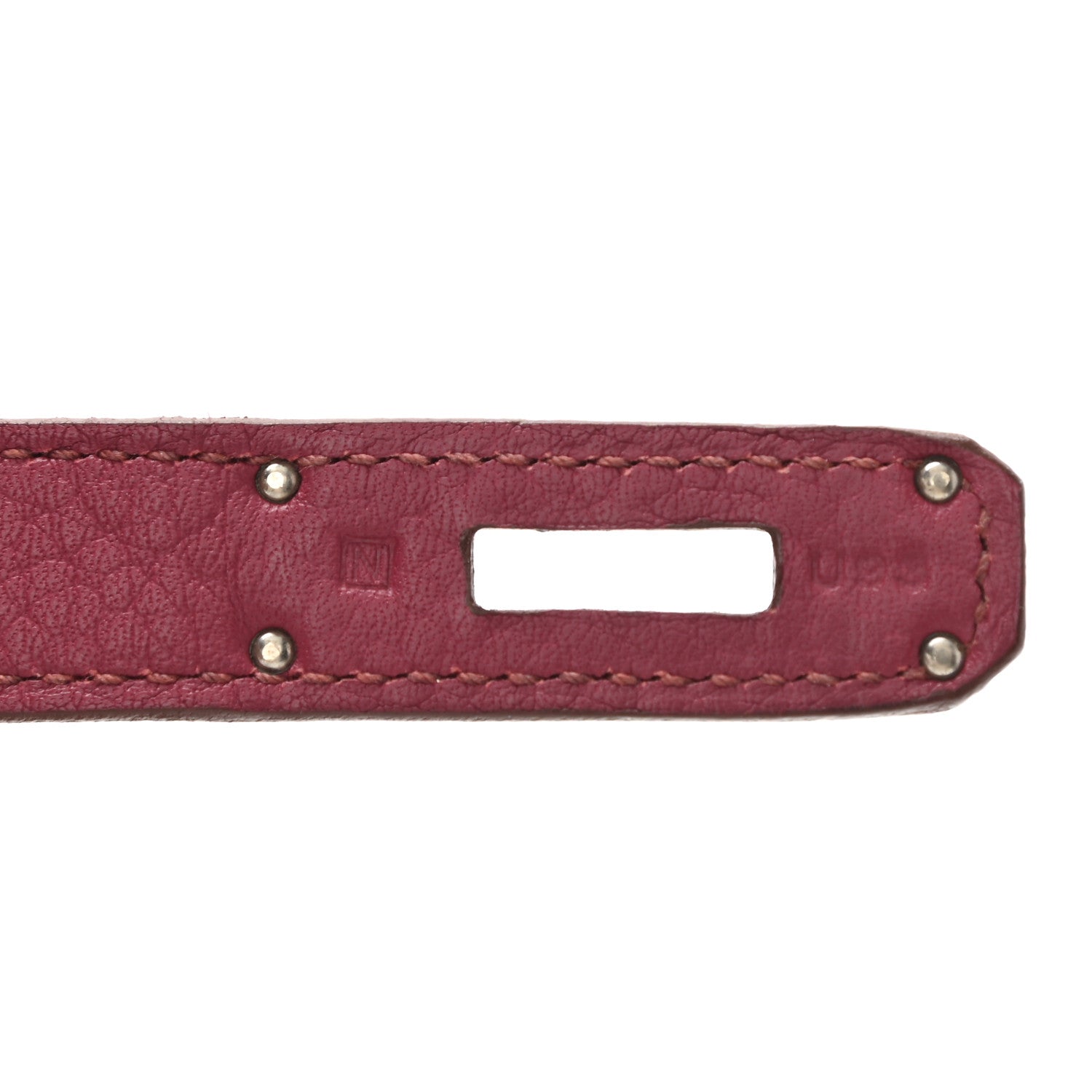 Hermes Taurillon Clemence Birkin 30 Rubis 7 of 12