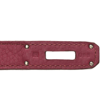 Hermes Taurillon Clemence Birkin 30 Rubis 7 of 12