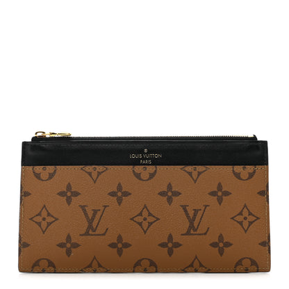 Louis Vuitton Reverse Monogram Slim Purse 1 of 6