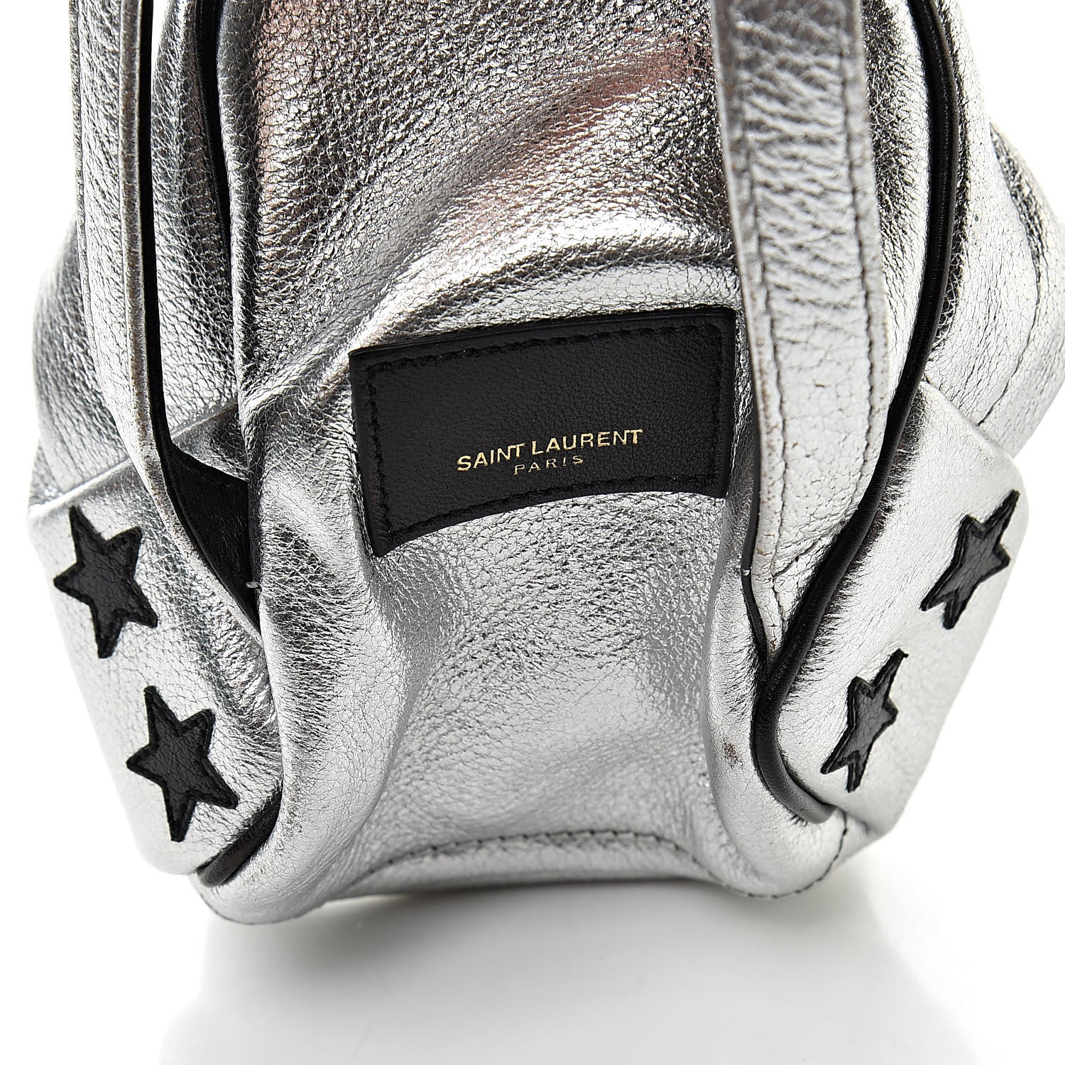 Saint Laurent Metallic Calfskin Toy California Backpack Star