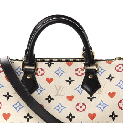 Louis Vuitton Game On Speedy Bandouliere 25 White 10 of 11