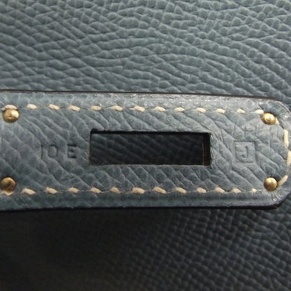 Hermes Epsom Birkin 35 Blue Jean 12 of 13