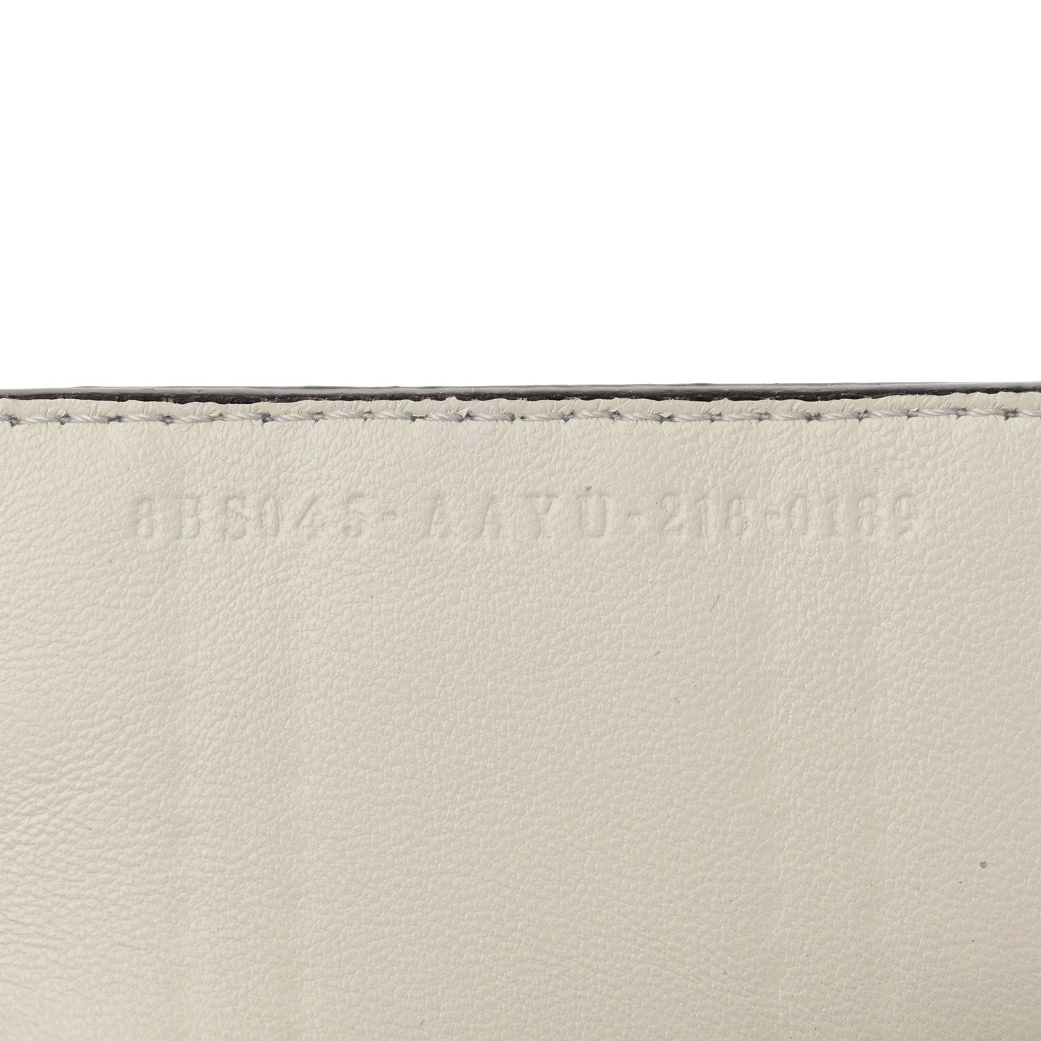 Fendi Nappa Apolo Floral Embroidered Mini Chain Baguette White 7 of 12