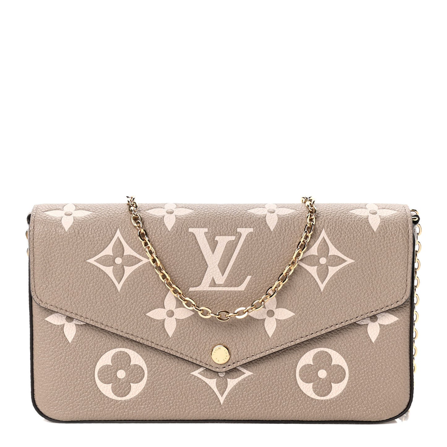 Empreinte Monogram Giant Felicie Pochette Tourterelle Creme