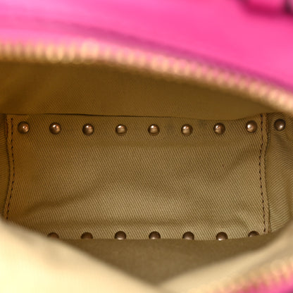 Valentino Garavani Calfskin Mini Rockstud Backpack Fuxia 5 of 10