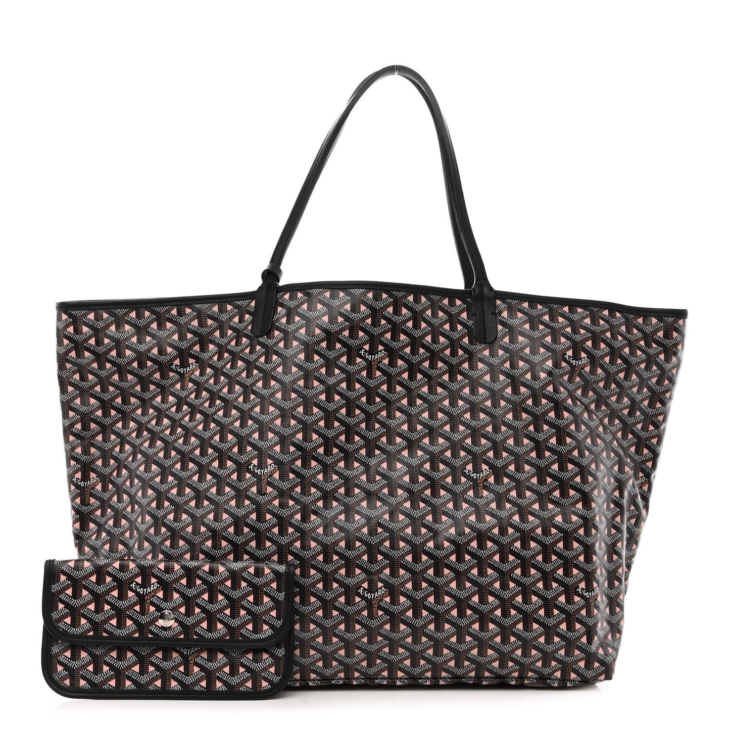 Goyardine Saint Louis Claire Voie GM Black Pink