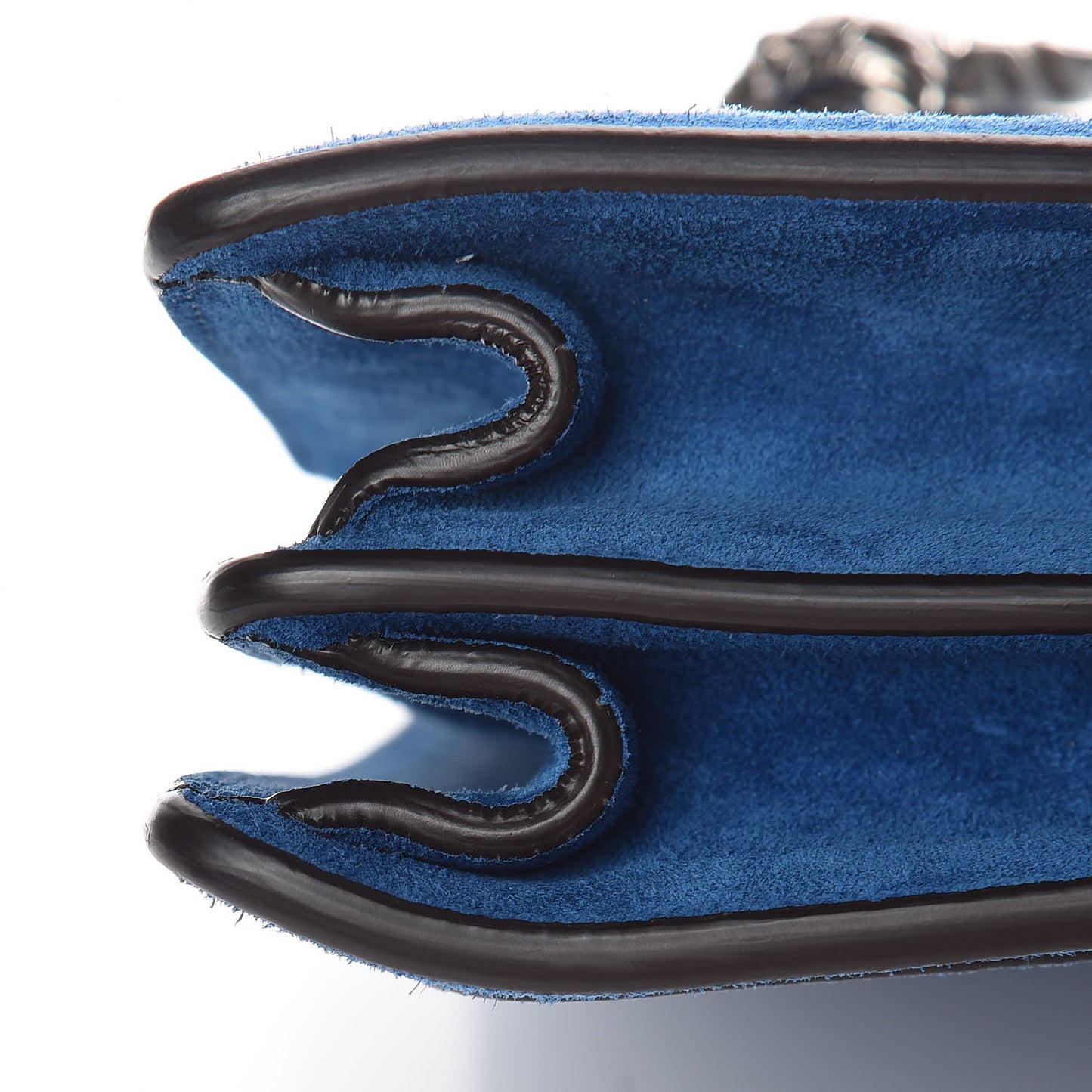 Suede Medium Dionysus Shoulder Bag Blue