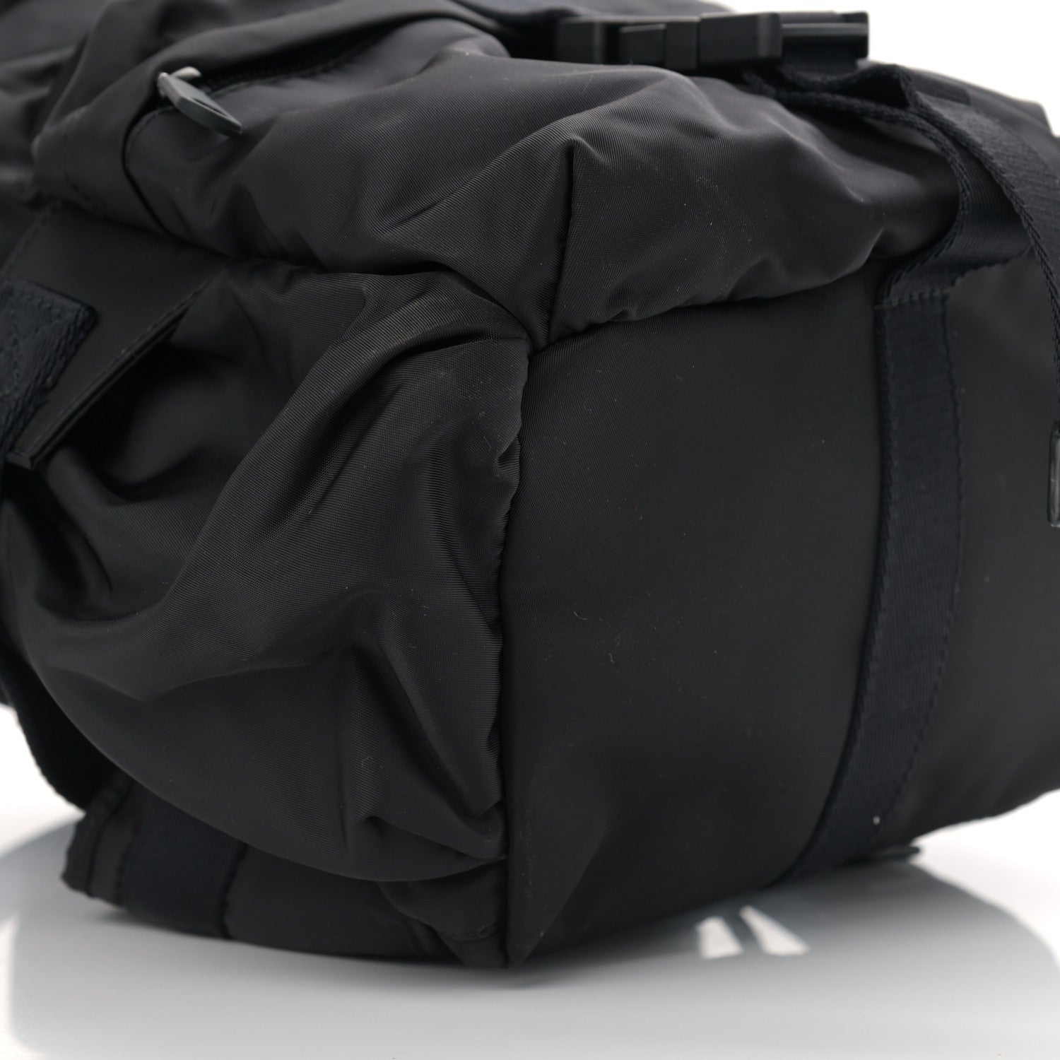 Burberry Nylon Logo Print Small Wilfin Backpack Black 9 of 10
