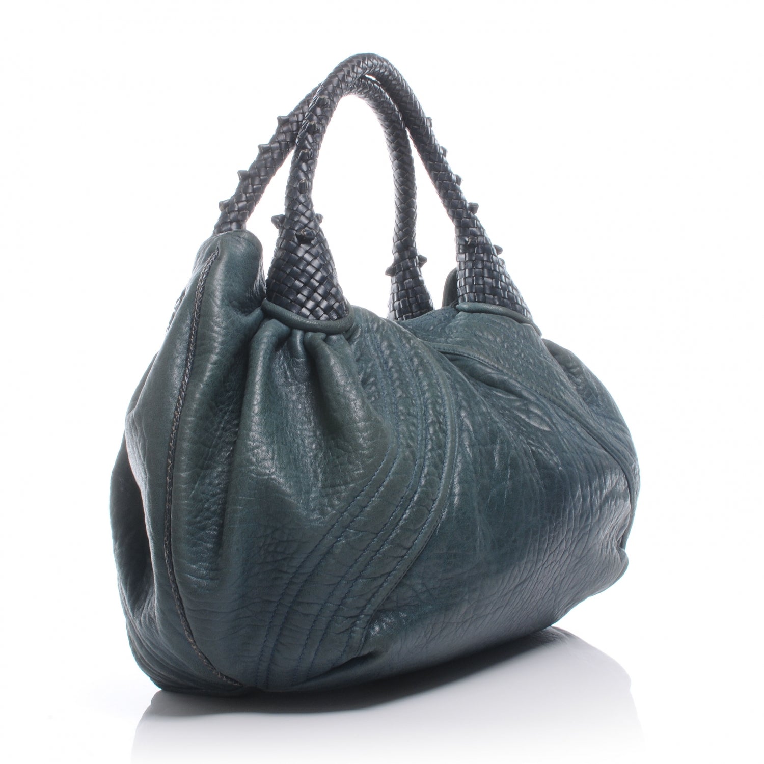 Fendi Nappa Nuvolata Spy Petrolio 3 of 8