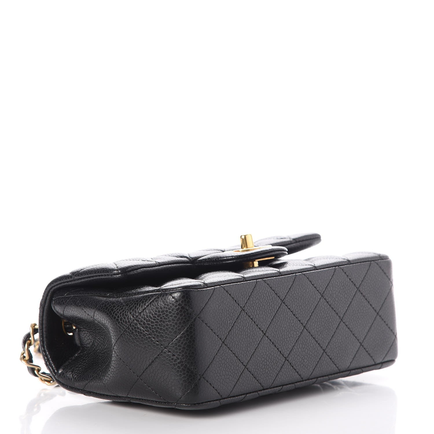 Chanel Caviar Quilted Mini Rectangular Flap Black 4 of 7