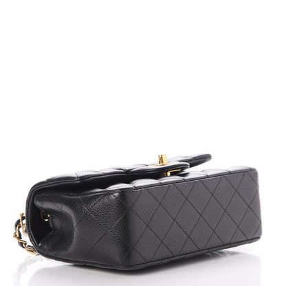 Chanel Caviar Quilted Mini Rectangular Flap Black 4 of 7