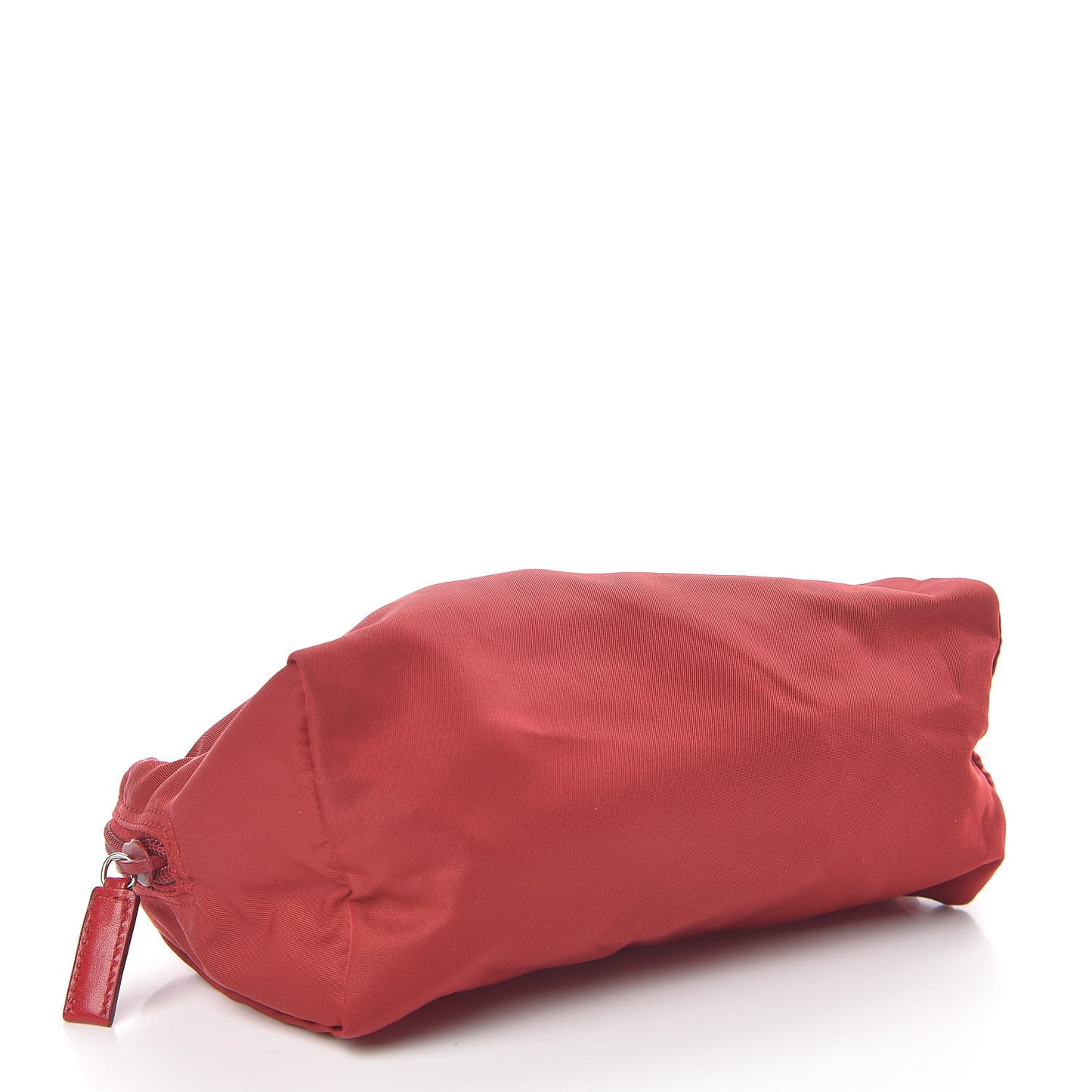 Nylon Vela Cosmetic Pouch Rosso