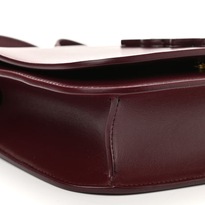 Saint Laurent Smooth Calfskin Small Spontini Saddle Bag Rouge 8 of 8