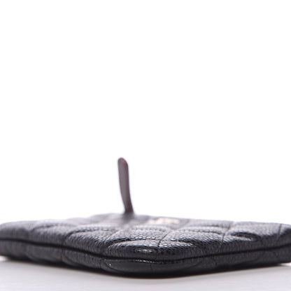 Chanel Caviar Quilted Small Cosmetic Case Black 7 of 11