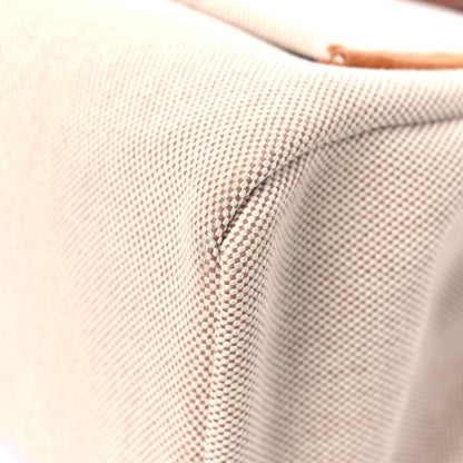 Hermes Vache Hunter Toile Pegase Pop Herbag Zip Retourne 31 PM Capucine Ecru 13 of 13