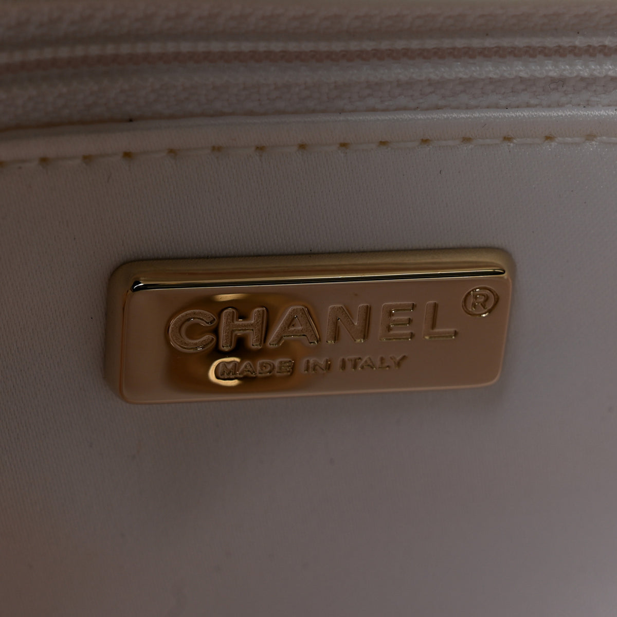 Chanel Sequin Small Single Flap White 6 of 11
