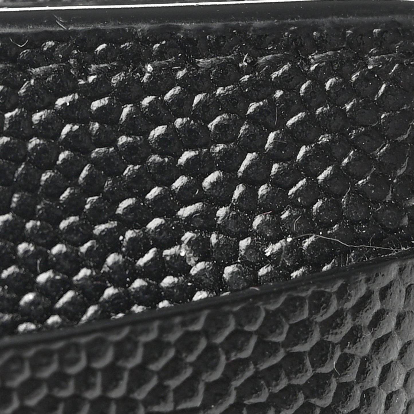 SAINT LAURENT Grain De Poudre Matelasse Chevron Monogram Fragments Zippered Card Case Black