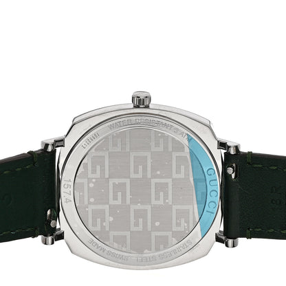 Gucci Stainless Steel Calfskin 35mm Grip Quartz Watch Green 4 of 5