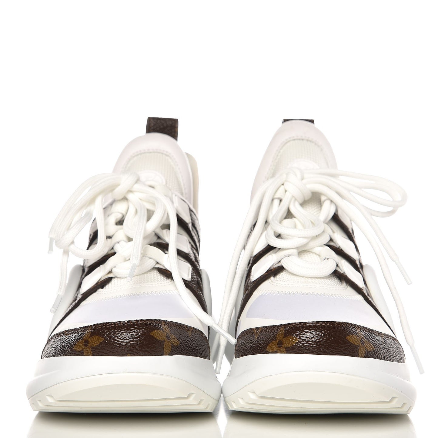 Patent Monogram LV Archlight Sneakers 37 White