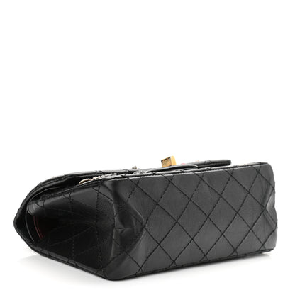 Chanel Aged Calfskin Lucky Charms 2.55 Reissue 224 Flap Black 4 of 12
