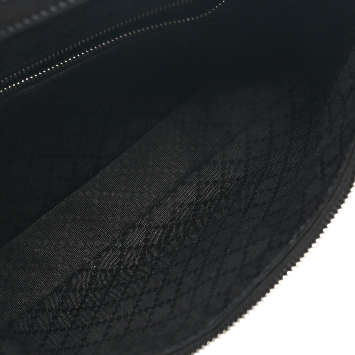 Calfskin Web Small Lunetta Crossbody Bag  Black
