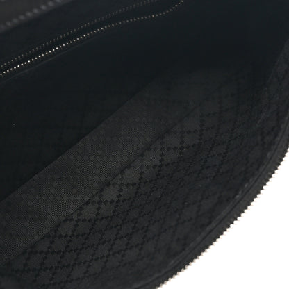 Gucci Calfskin Web Small Lunetta Crossbody Bag  Black 5 of 10